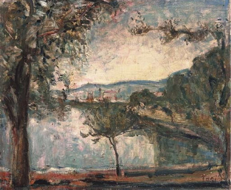 Paesaggio sul lago